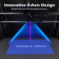 Kintix Hybrid Galvo Laser Engraver – Ultra-Fast Batch Production & Enclosed Safety