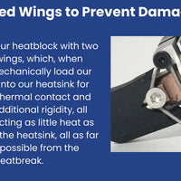 Pika Hotend for Bambu labs X1 and P1 Series Titanium, Extended Melt Zone, Modular Design (1.75 mm)