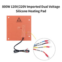 Creality K1 MAX Upgraded Graphite 8mm Build Plate & Heater by Fysetc