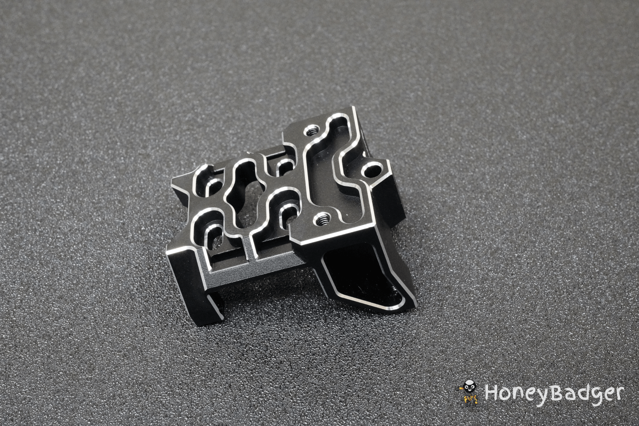 Metal Toolhead Carriage for Micron & Salad Fork by HoneyBadger Fabreeko