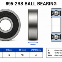 HoneyBadger Chrome Steel Bearings
