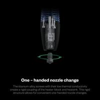 Rapido 2F "Fiber" hot end by Phaetus