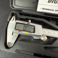 Stainless Steel Electronic Digital Caliper with Plastic Case