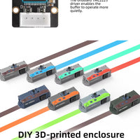Mellow LLL Plus Filament Buffer For DIY 3D Printers Klipper/RRF/Marlin Material Break Detection Automatic Filament Feeding