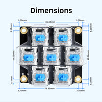 BIGTREETECH HBB/HBB Fe Button Box for voron