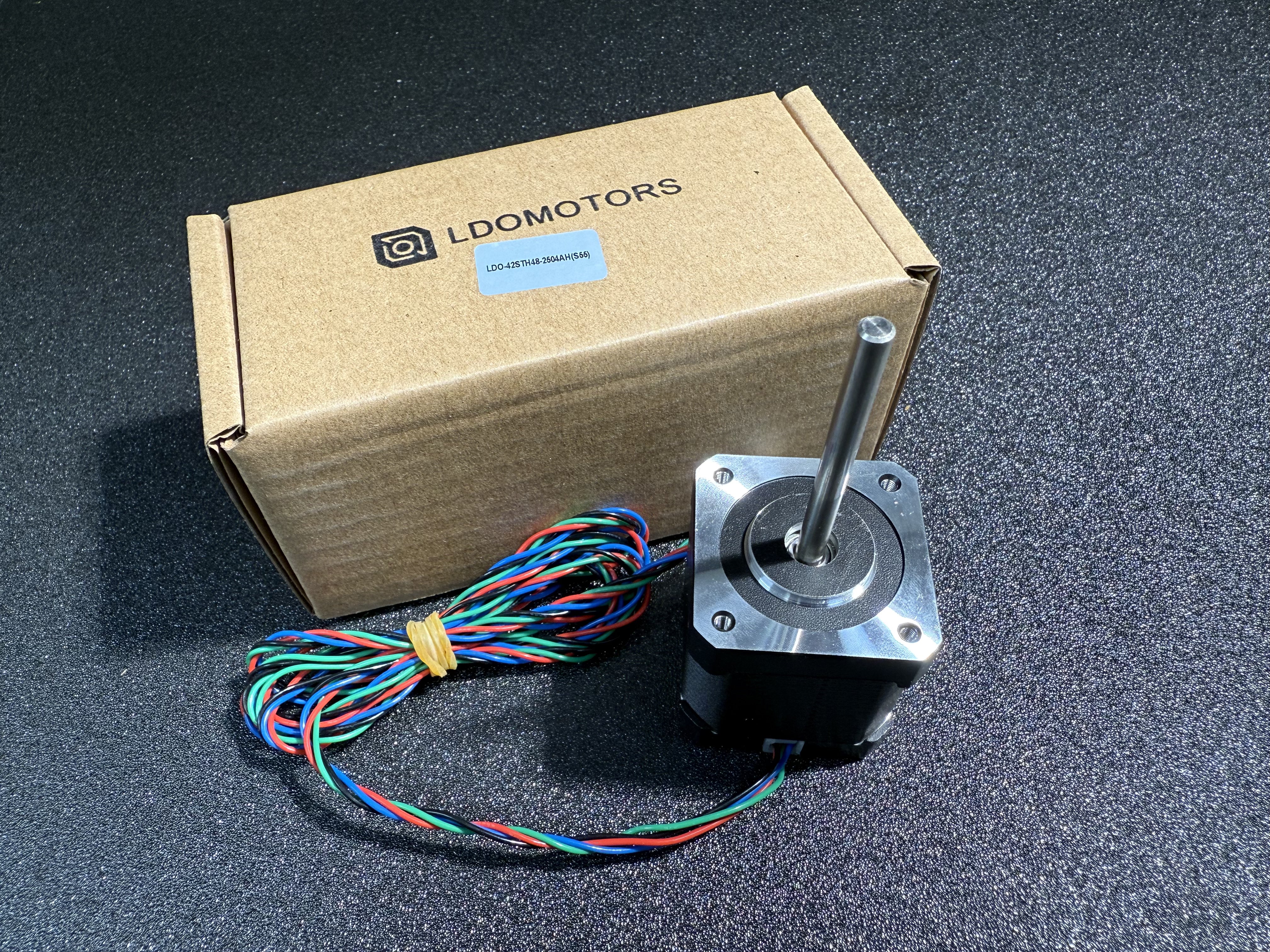 LDO-42STH48-2504AH(S55) NEMA 17 MOTOR HIGH TEMP – Fabreeko LDO-42STH48-2504AH(S55) NEMA 17 MOTOR HIGH TEMP – Fabreeko
