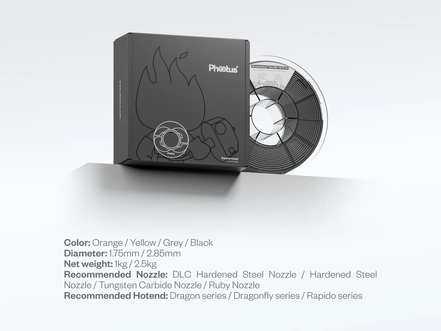 NexABS-GF25 co extrusion abs by Phaetus – Fabreeko