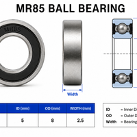 HoneyBadger Chrome Steel Bearings