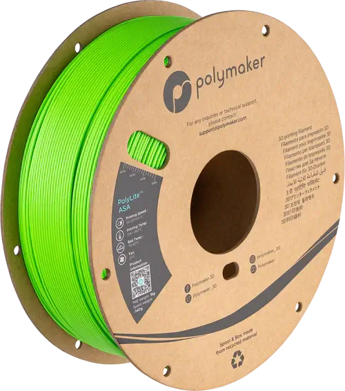 Polymaker PolyLite ASA 1KG roll pop Green – Fabreeko