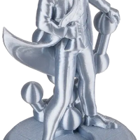 Polymaker PolyLite PLA Silk Silver 1KG