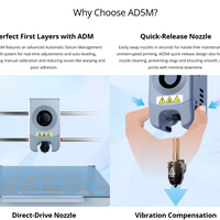 Flashforge Adventurer AD5M Core XY 3D Printer