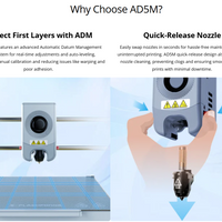 Flashforge Adventurer AD5M Core XY 3D Printer