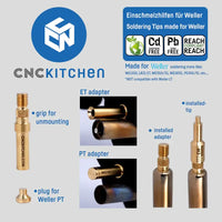 CNC Kitchen Heat insert tool kit for TS100/TS101