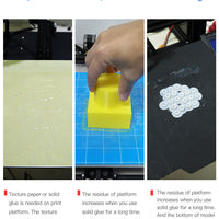 Carbon-Silicone Glass Build Plate