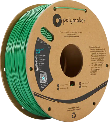 Polymaker  PolyLite ABS 1.75mm 1KG roll Green