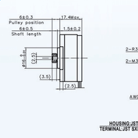 Moons Nema 14 36mm motors for Clockwork 2, Orbiter & sherpa