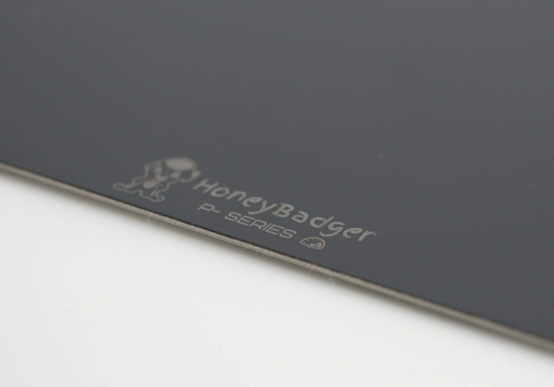 HoneyBadger P-Series Smooth Black PEI Flex Plates