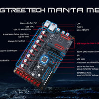 BTT Manta, M4P, M5P and CB1/2