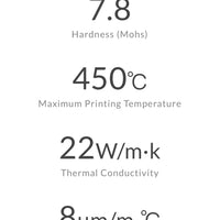 Phaetus Harden steel Nozzle V6 style