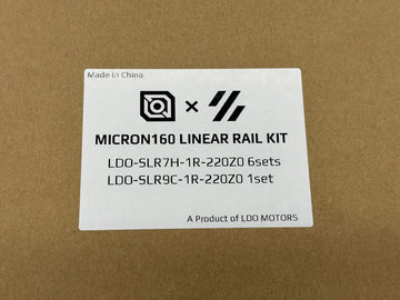 LDO Micron 160/180 stainless steel Rail Kit