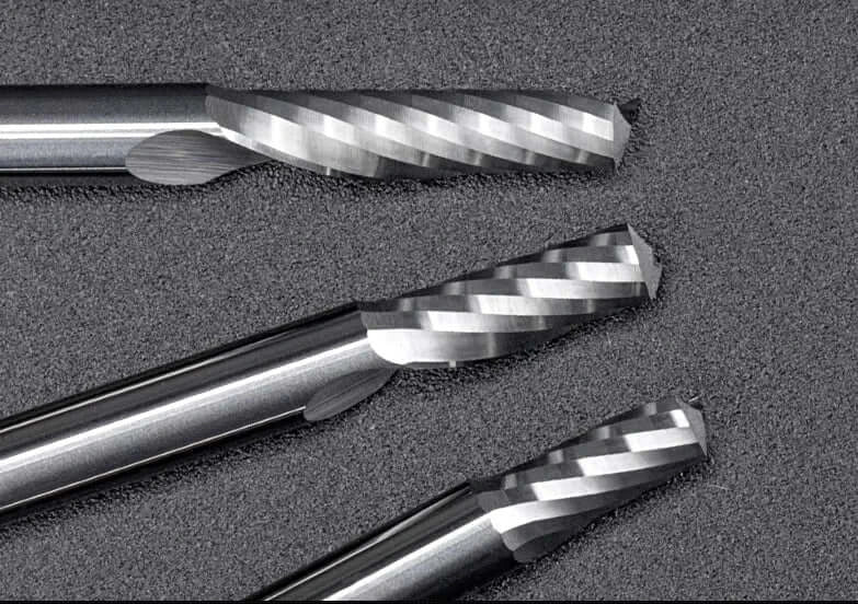 Spiral 'O' Single Flute Bit for Metal - 1/8″ Shank by Makera – Fabreeko
