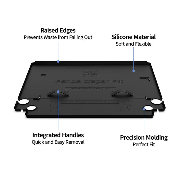 BIQU Panda Diaper Waste Pads Reusable Easy Clean Full Coverage for Bambu Lab X1, P1