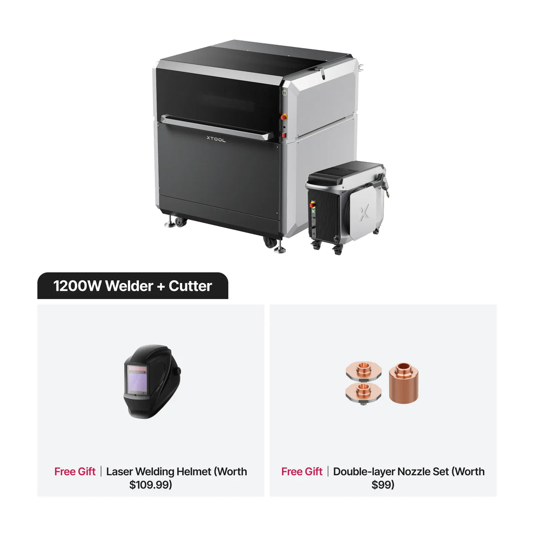 xTool MetalFab Laser Welder & CNC Cutter