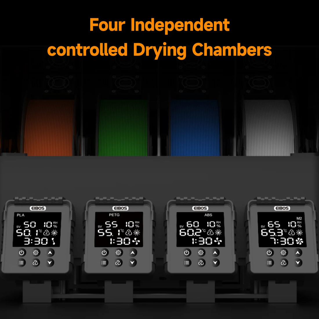 TETRAS: Filament Dryer Series X by EIBOS