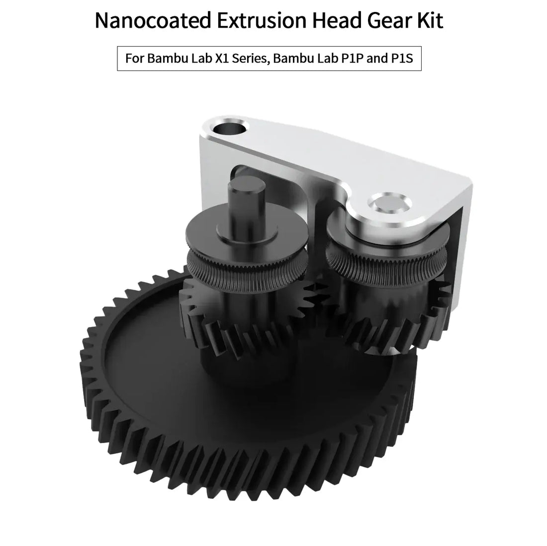 extrusion gear Extruder gear kit for BambuLab P1 and X1 Series (Nano Coated)