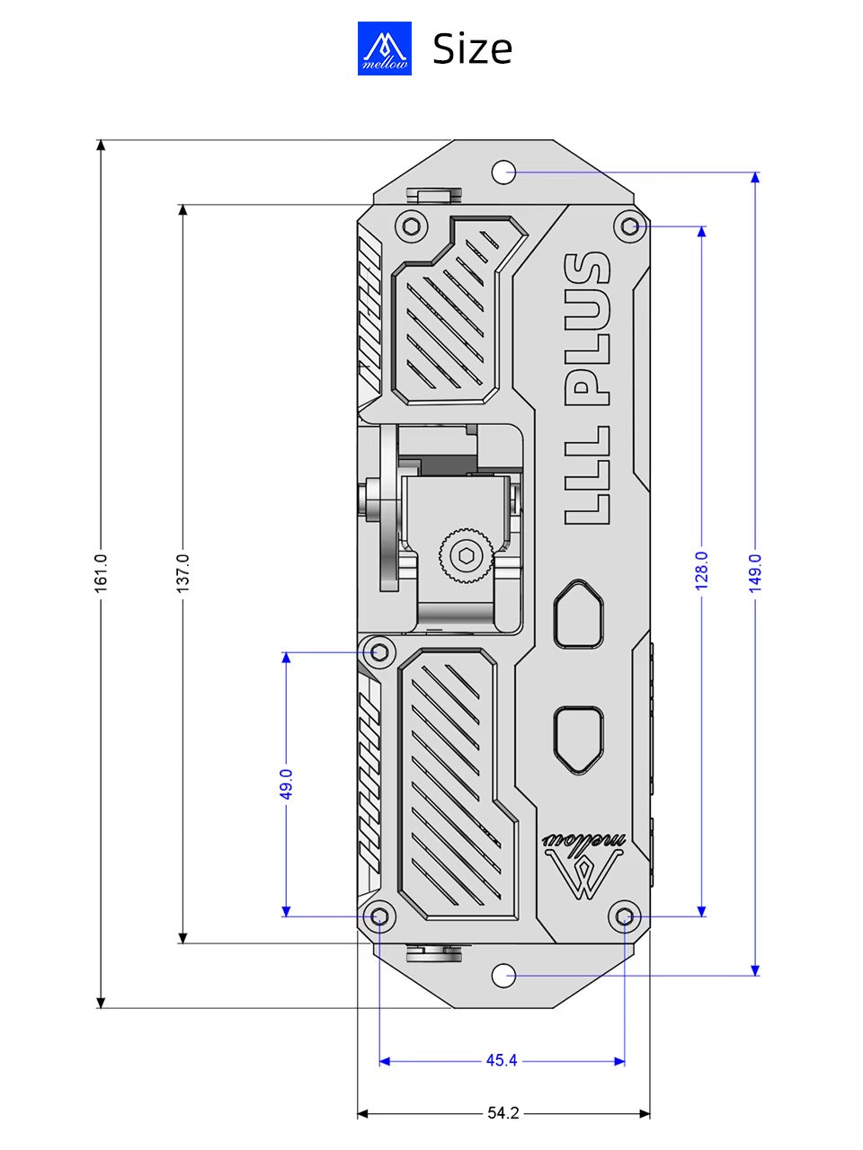 Mellow LLL Plus Filament Buffer For DIY 3D Printers Klipper/RRF/Marlin Material Break Detection Automatic Filament Feeding