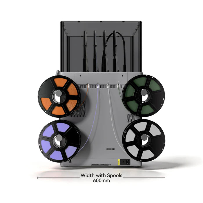 Flashforge Creator 5 Pro 4-Toolheads Enclosed Multi-Color 3D Printer