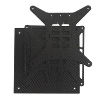 Carbon Fiber Support Plate and Build Plate Bracket Kit for LH Stinger 3D Printer.