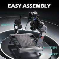 3020-PRO Ultra Desktop CNC Router, 710W Spindle for Metal Carving and Cutting