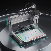 3020-PRO Ultra Desktop CNC Router, 710W Spindle for Metal Carving and Cutting