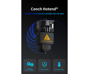 Conch Hotend Bambu Labs H2D