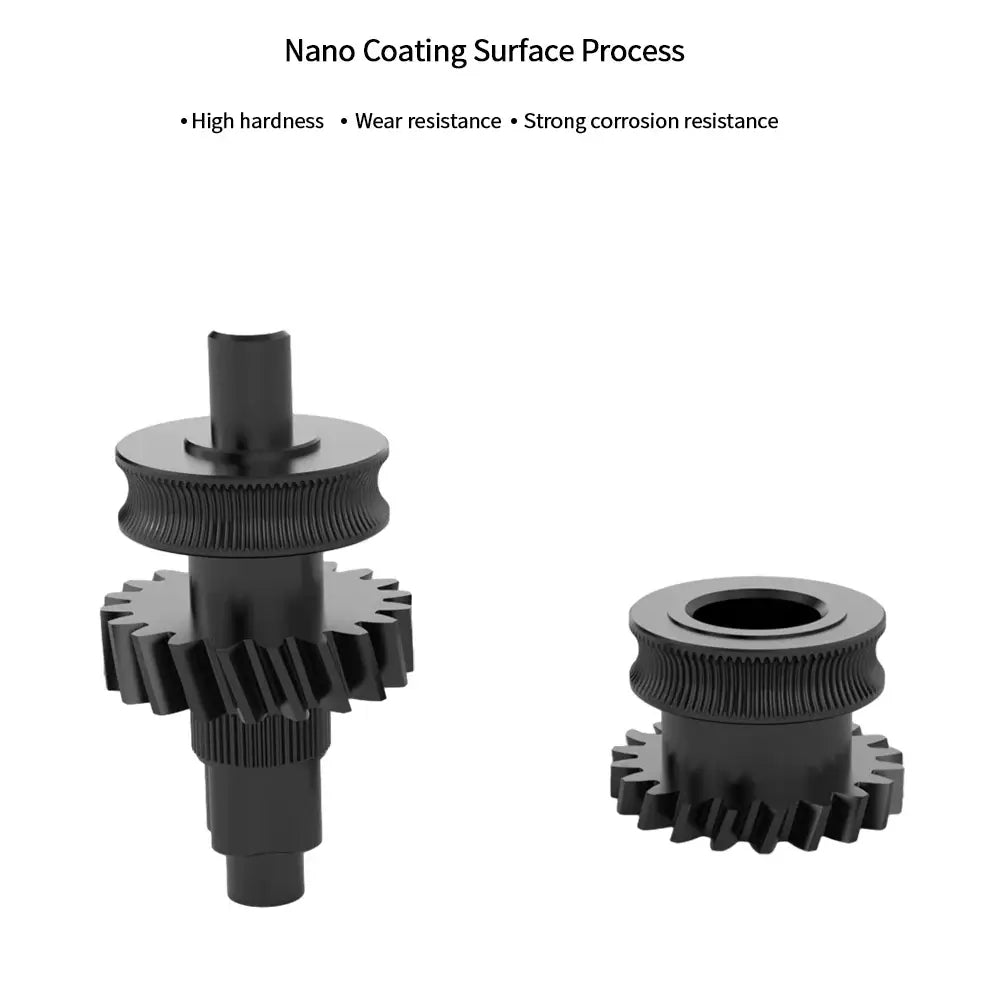 extrusion gear Extruder gear kit for BambuLab P1 and X1 Series (Nano Coated)