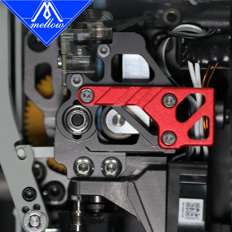 Mellow DIY CNC FluxHeat Lite Extruder & DLC BXP Hardened Steel Gears For Upgrade Bambu Lab P1P P1S 3D Printer