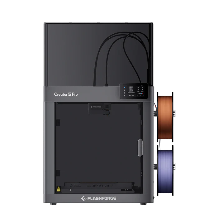 Flashforge Creator 5 Pro 4-Toolheads Enclosed Multi-Color 3D Printer