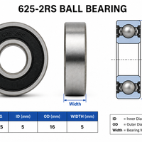HoneyBadger Chrome Steel Bearings