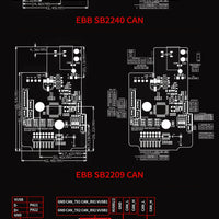 BigTreeTech EBB SB2209/SB2240 CAN Toolhead Board for Voron StealthBurner
