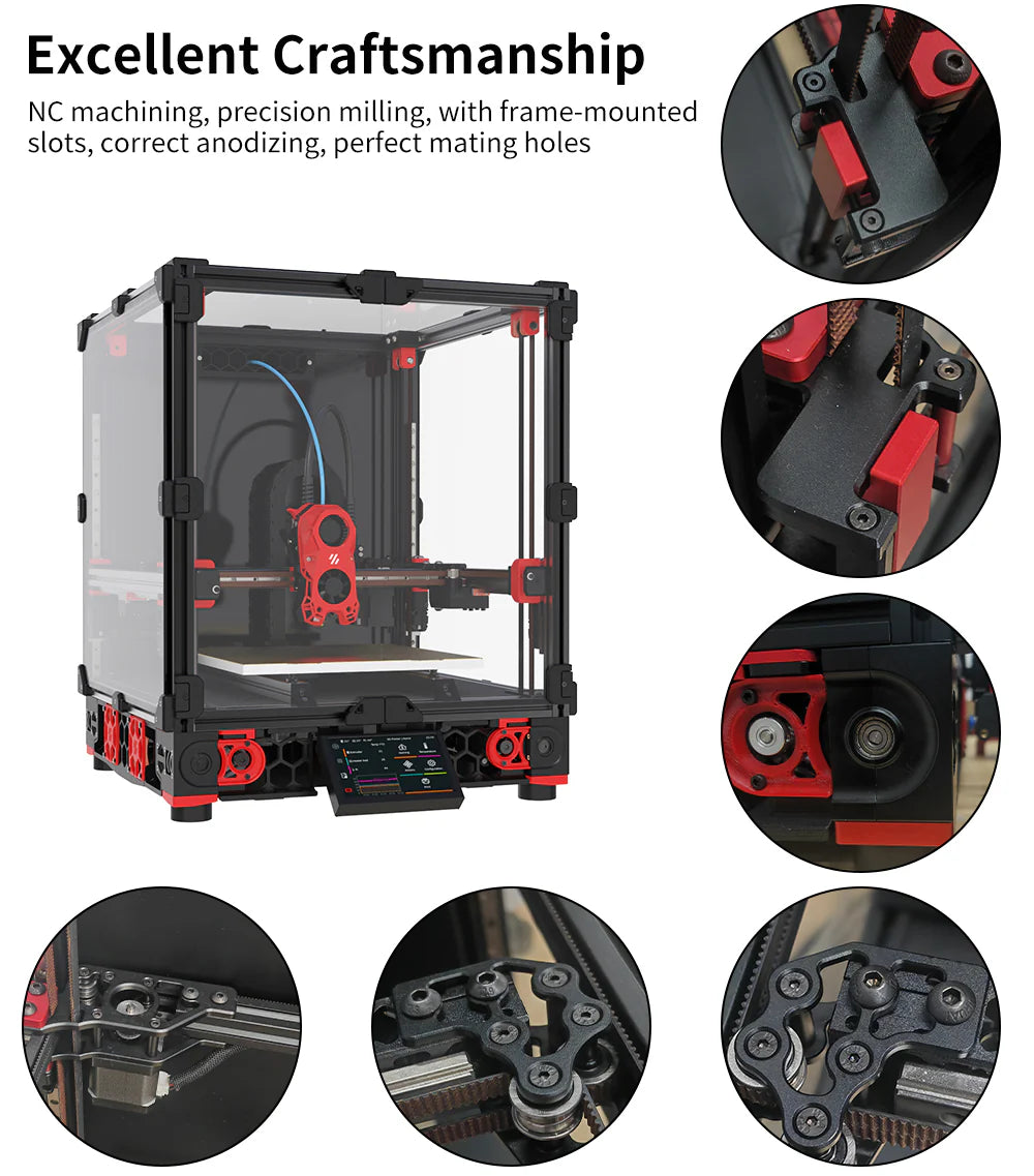 v2.4 cnc parts by Fysetc new v2.0 version