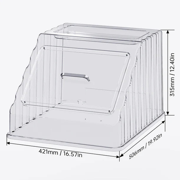 BIQU PopCap for Snapmaker U1 – 120°C PC Enclosure, Noise-Reducing Top Cover for ABS, Nylon & PC Printing