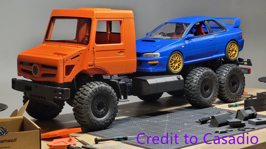 MOG - FULL 3D PRINTED RC TRUCK by LDO