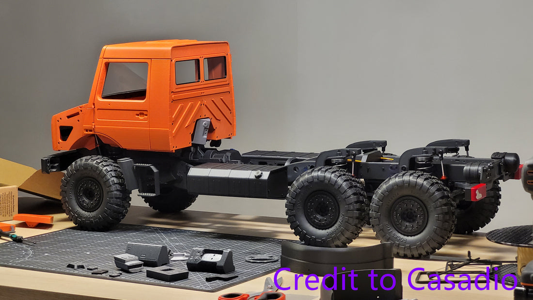 MOG - FULL 3D PRINTED RC TRUCK by LDO