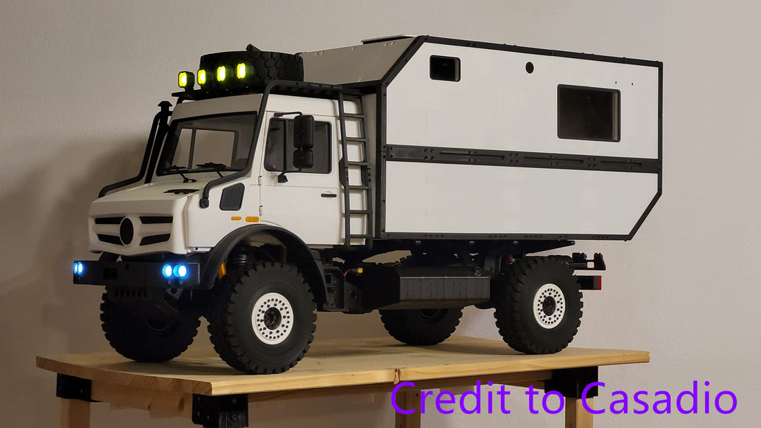 MOG - FULL 3D PRINTED RC TRUCK by LDO