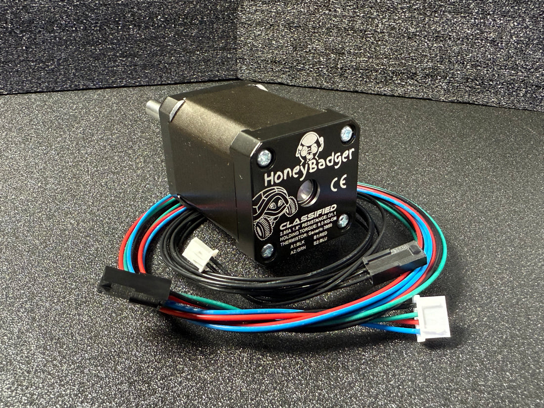 Nema 17 2.85A RMS rated classified steppers by HoneyBadger
