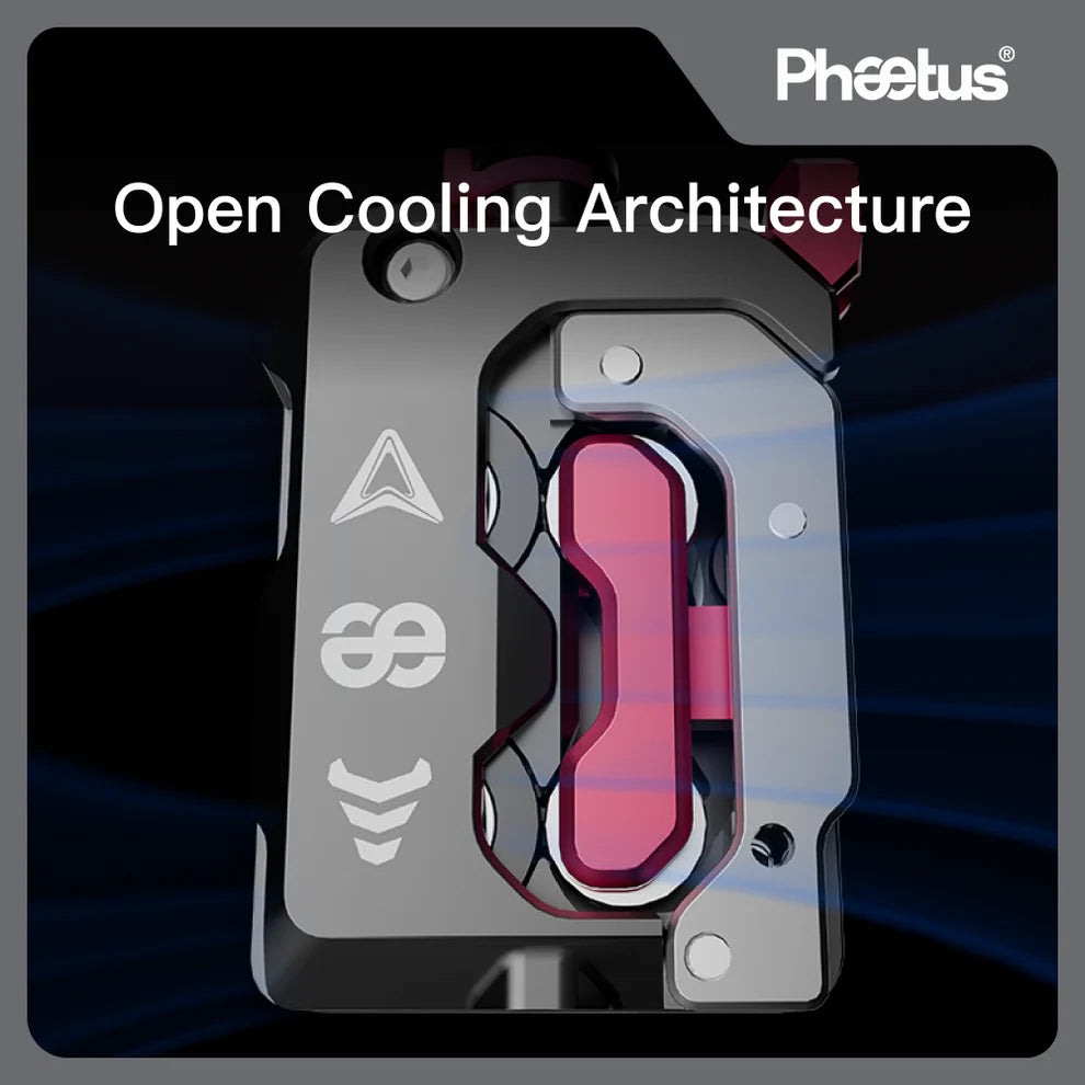 Phaetus DXC Extruder Helical Dual-Drive for Creality K1/K1C/K1 Max