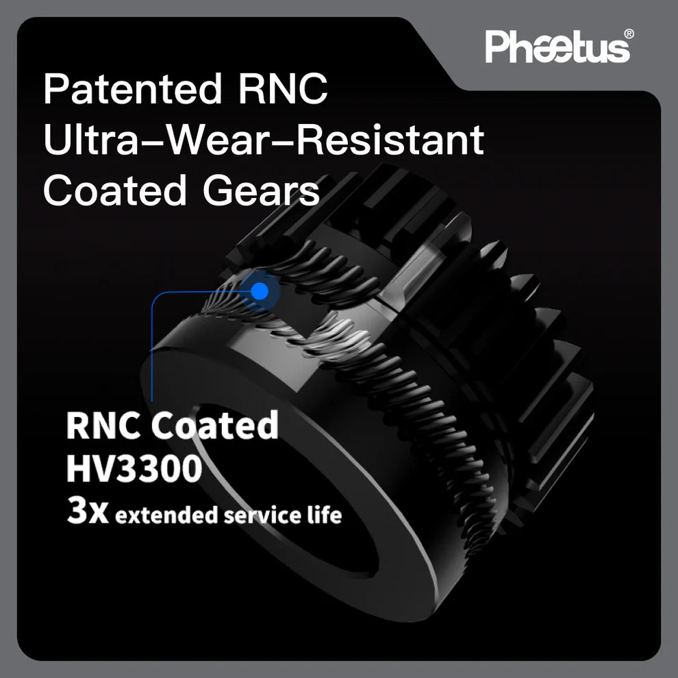 Phaetus DXC Extruder Helical Dual-Drive for Creality K1/K1C/K1 Max