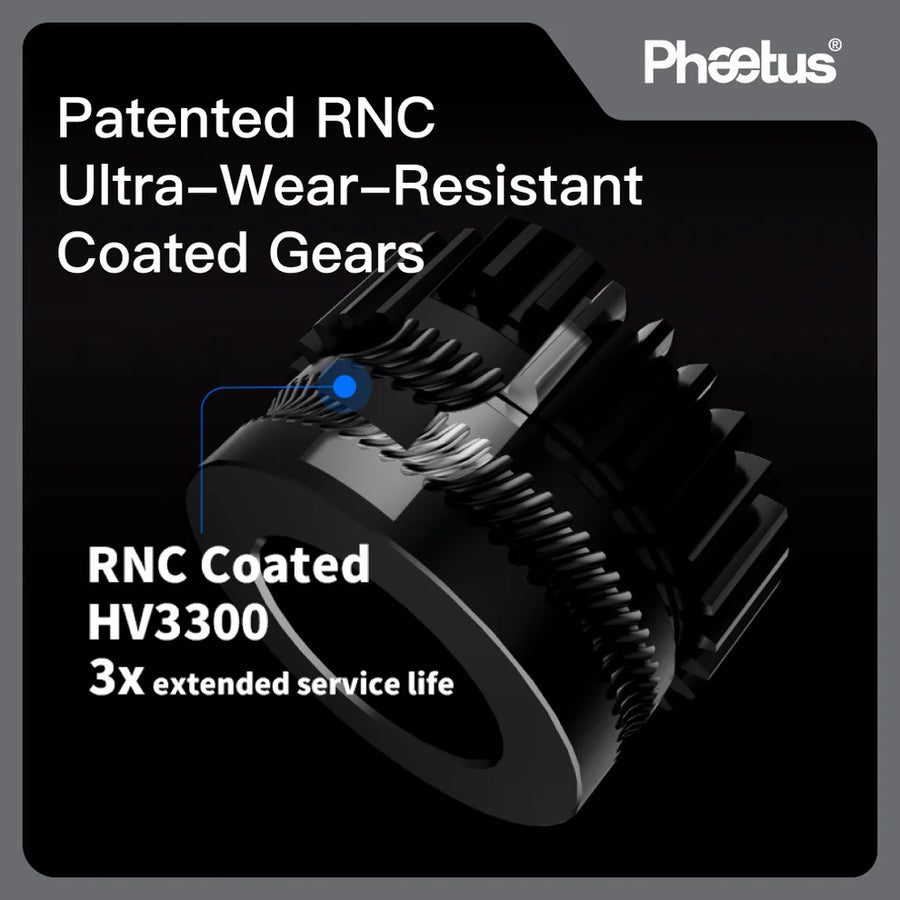 Phaetus DXC Extruder Helical Dual-Drive for Creality K1/K1C/K1 Max