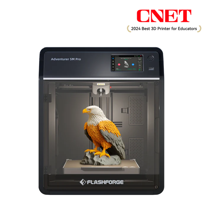 Flashforge Adventurer AD5M Pro 3D Printer, Enclosed CoreXY Metal Structure